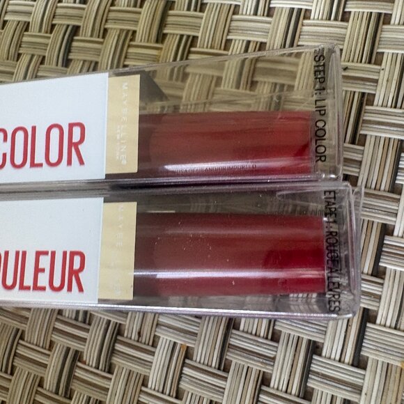 2 Maybelline KEEP UP THE FLAME #025 Super Stay 24 Hour Color Lipstick NEW SEALED - Picture 4 of 4